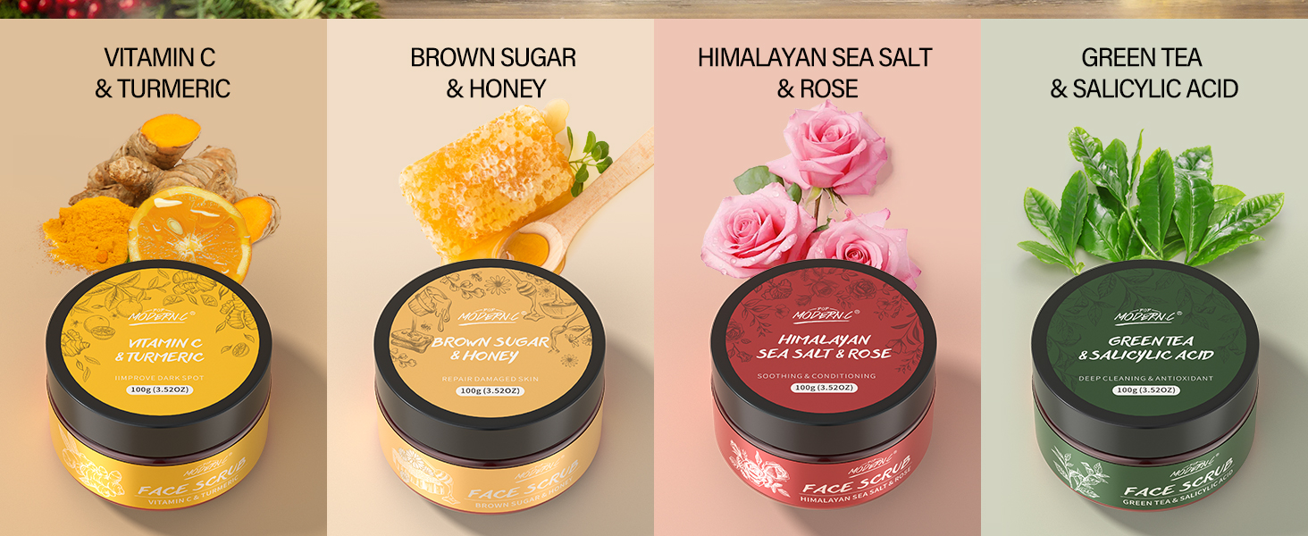 FACE SCRUB SET