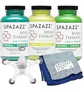 RX Therapy Spa and Hot Tub Aromatherapy Scented Relaxation Bath Salt Crystals - Mind Body and Sou...