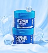 Elvira Glycolic Acid Exfoliating Facial Pads With 10% Glycolic Acid, 2% Salicylic Acid & Niacinam...