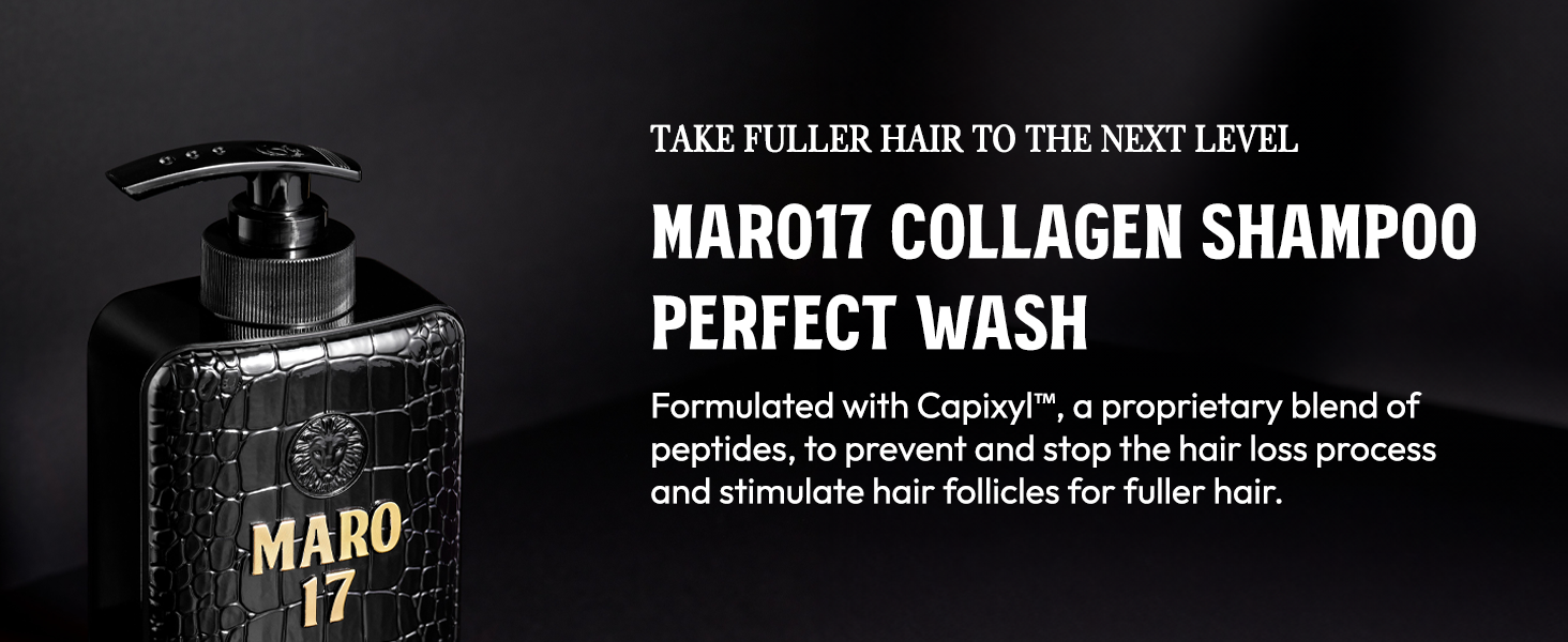 maro 17 collagen shampoo perfect wash