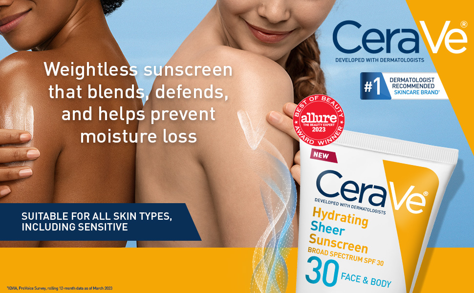 Hydrating Sheer Sunscreen Allure 2023 Winner