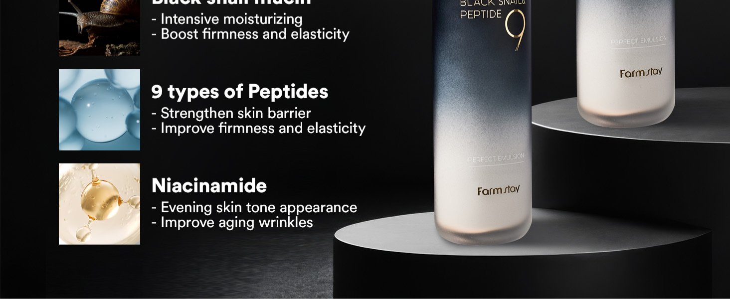Black snail & Peptide 9 Perfect Emulsion