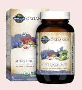 Organic Vegan Multivitamin Once Daily Men's Multi Tablets