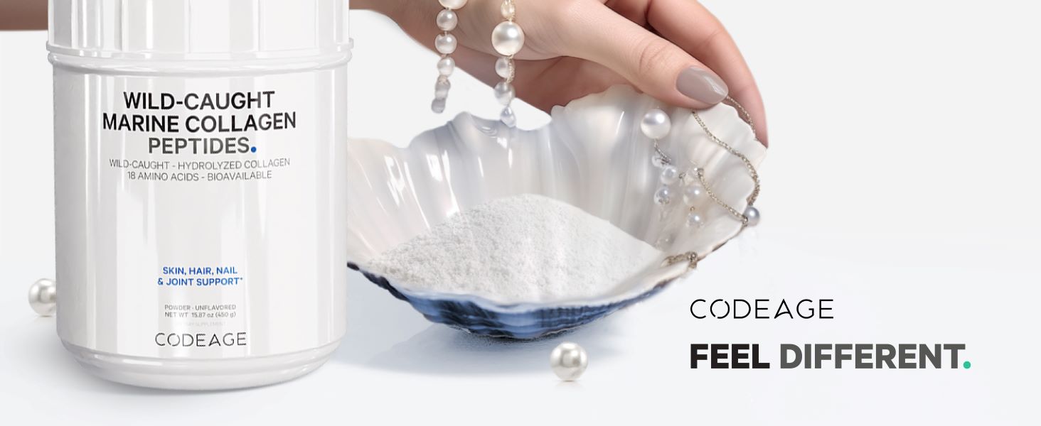 marine collagen peptides, hydrolyzed fish collagen, meatless protein, bioavailable collagen, ocean