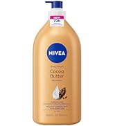 NIVEA Cocoa Butter Body Lotion for Dry Skin with Hyaluronic Acid, Cocoa Butter and Deep Nourishin...