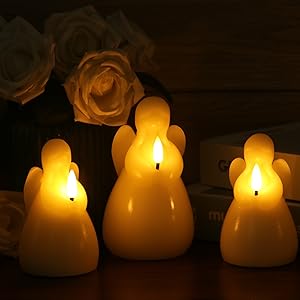christmas flameless candles