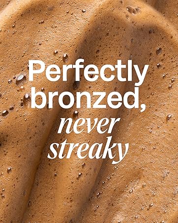 Perfectly bronzed, never streaky
