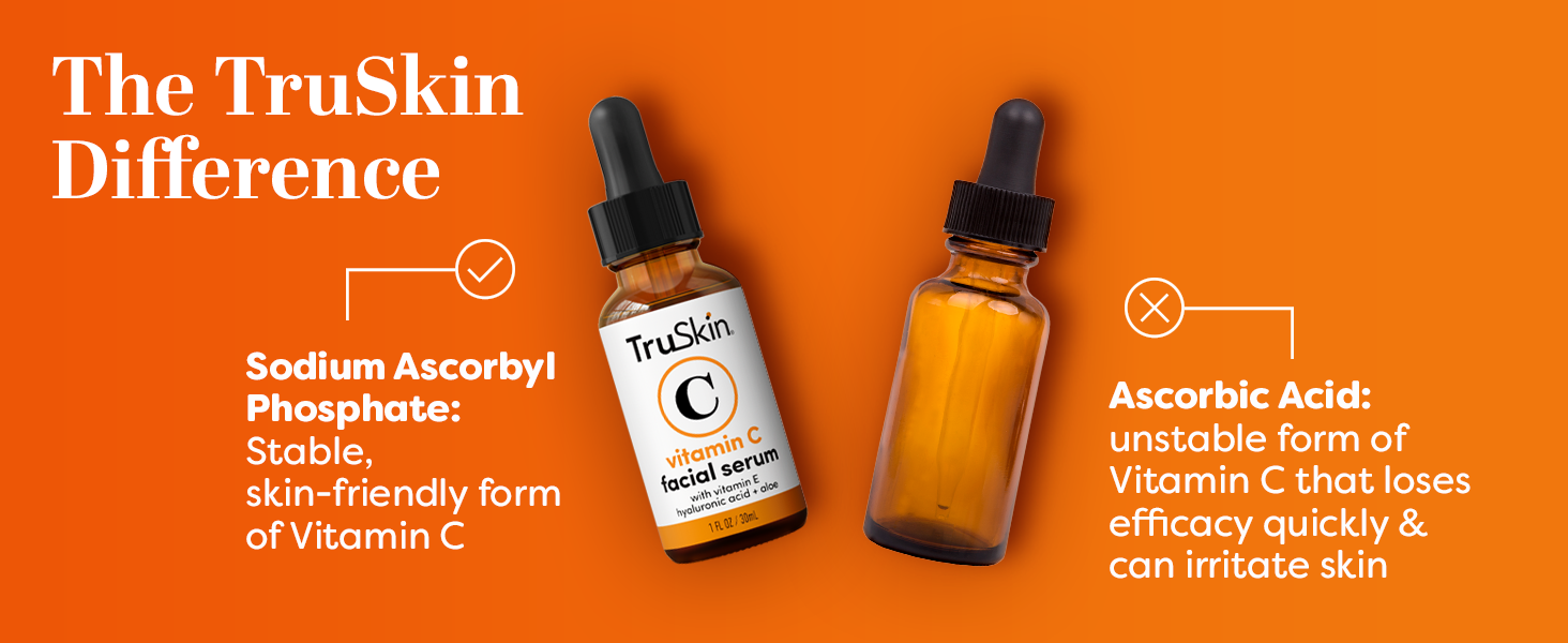 our stable, skin friendly form of vitamin C shows the true skin difference