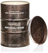 M&SENSE Patchouli Wood Scented Candles Natural Non Toxic, Aromatherapy Candle for Stress Relief M...