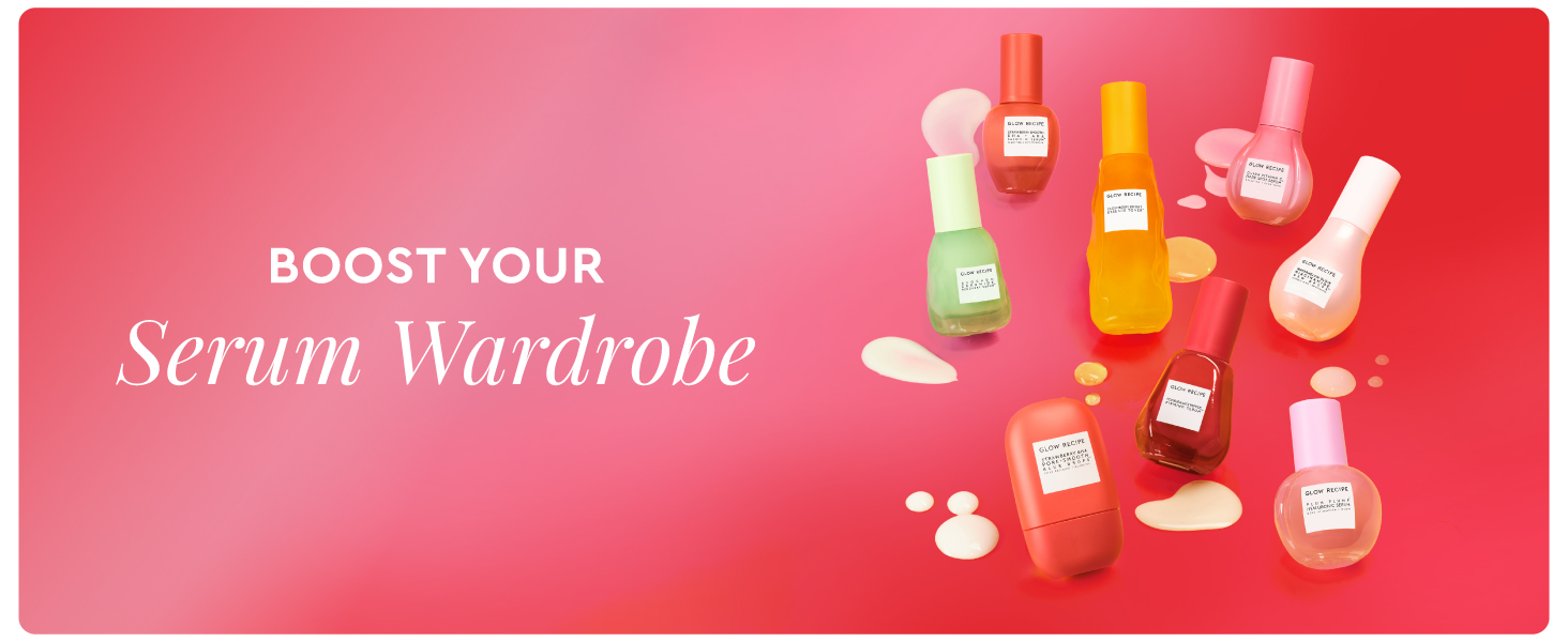 Boost Your Serum Wardrobe with Glow Recipe serums