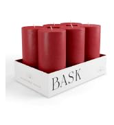 Mottled Pillar Candles by Bask - Set of 6 - 3