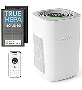 Airversa 𝗧𝗿𝘂𝗲 𝗛𝗘𝗣𝗔 Air Purifier for Home Bedroom Large Room 1,050 Sq Ft Air Filters Up to...