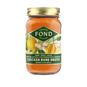 Lemon and Garlic Chicken Bone Broth