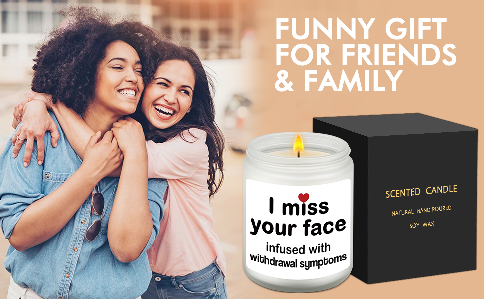 Candles Gifts for Women, Thinking of You Gift Candles, Lavender candle gifts