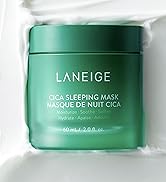 LANEIGE Cica Sleeping Mask: Korean Overnight Mask, Hypoallergenic, Fermented Forest Yeast Extract...