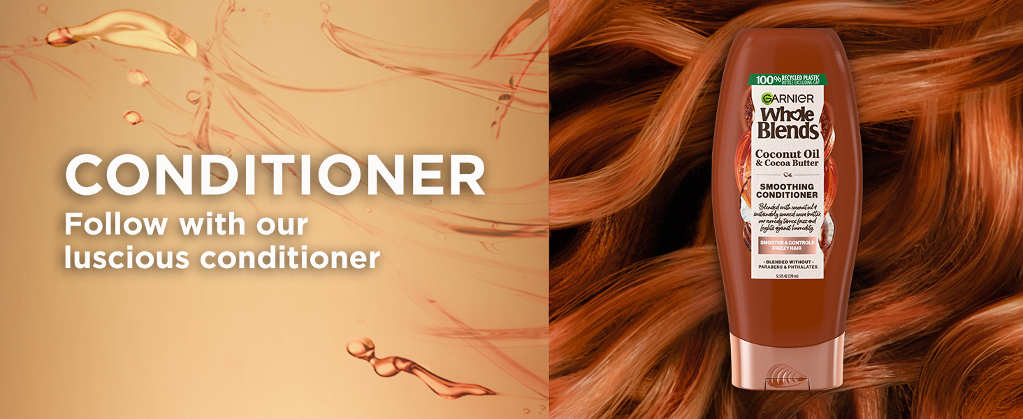 conditioner, follow with our luscious conditioner