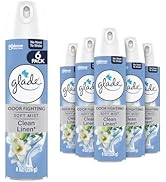 Glade Air Freshener Room Spray, Clean Linen Scent, Odor Fighting to Deliver Long Lasting Freshnes...