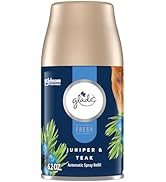 Glade Automatic Spray Refill, Air Freshener for Home and Bathroom, Juniper & Teak, Fresh Collecti...