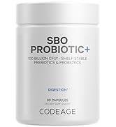 Codeage SBO Probiotics, 100 Billion CFUs Per Serving, Multi Strain Soil Based Organisms Blend and...