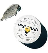 Highland Glacial Hair Clay Pomade - Award winning hair styling clay for men and women made with 1...