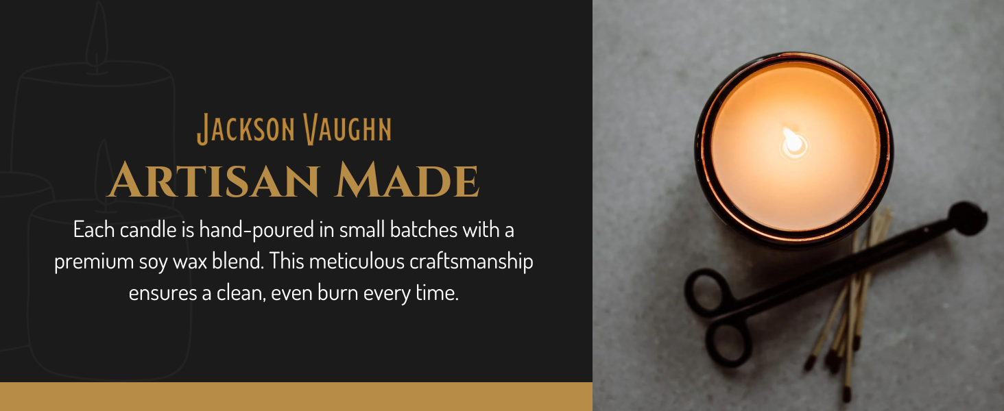Jackson Vaughn Scented Texas Candle Oak Cliff