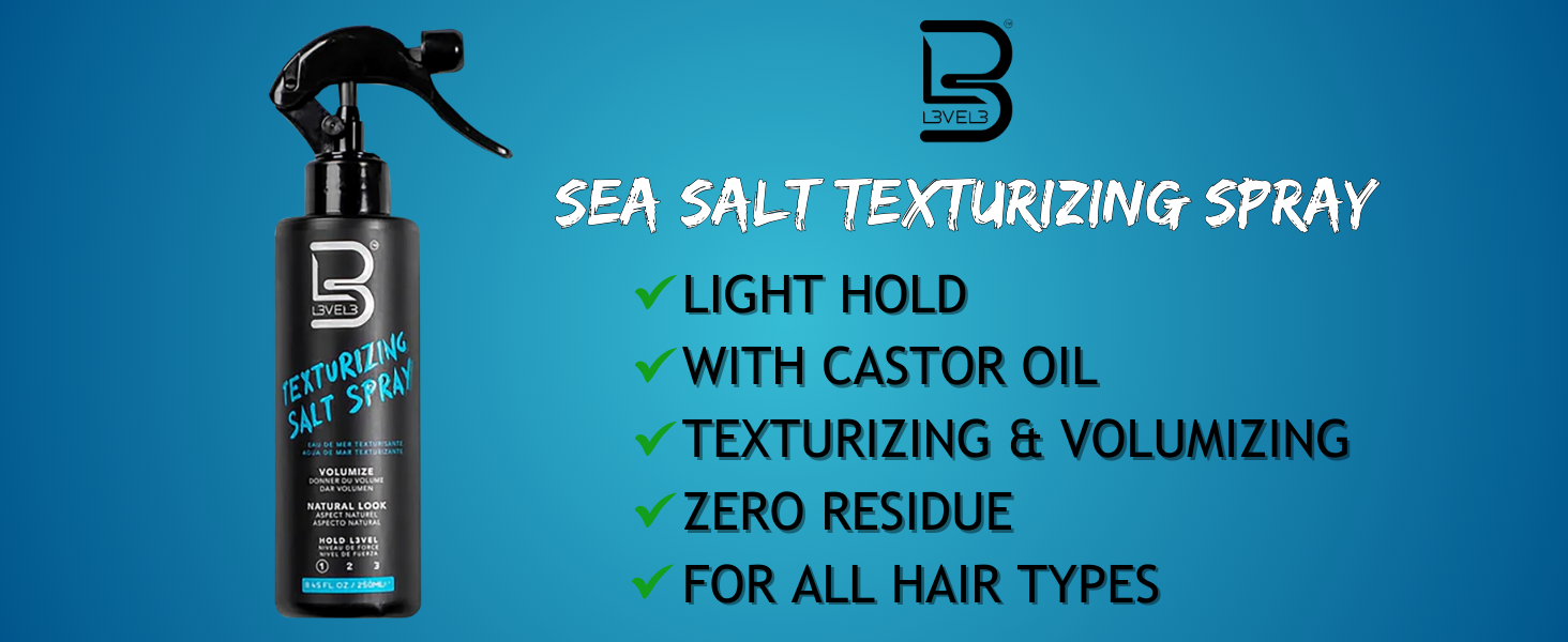 level 3 hair spray sea salt texturizing spray beachy waves spray texturizing hair spray