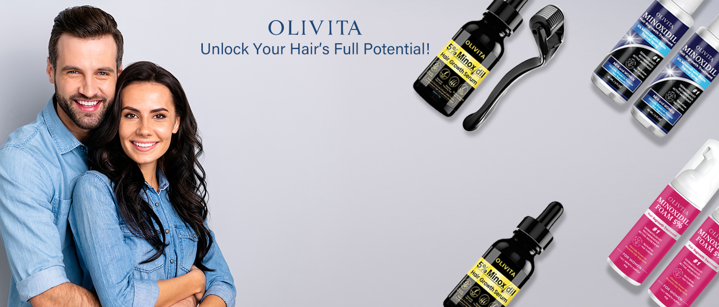5% Minoxidil for Men and Women Hair Growth