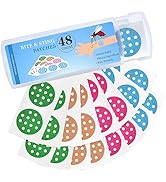 Itch Relief Patches 48 Counts, Natural Bug Bite Itch Relief Stickers for Kids, Instantly Reduce I...
