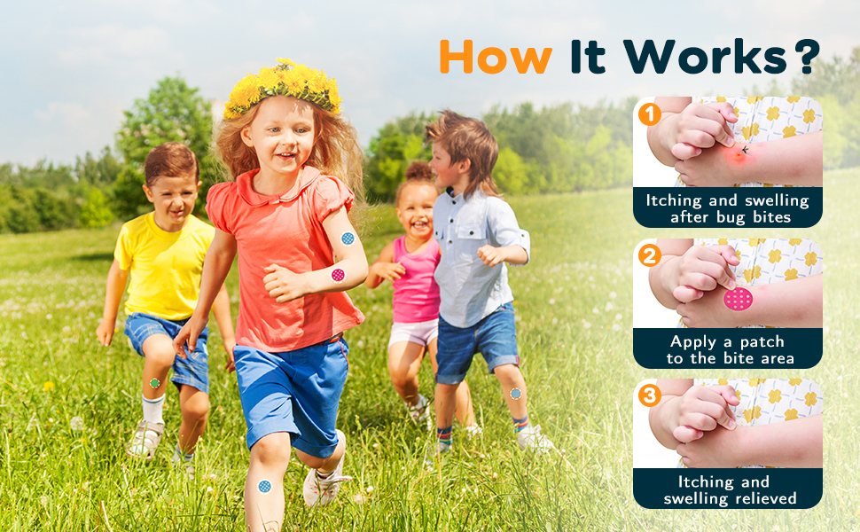bug bite itch relief patches