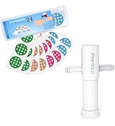 1 Pack Bug Bite Suction Tool & 24 Counts Itch Relief Patches, Naturally Reduces Itch & Swell, Cam...