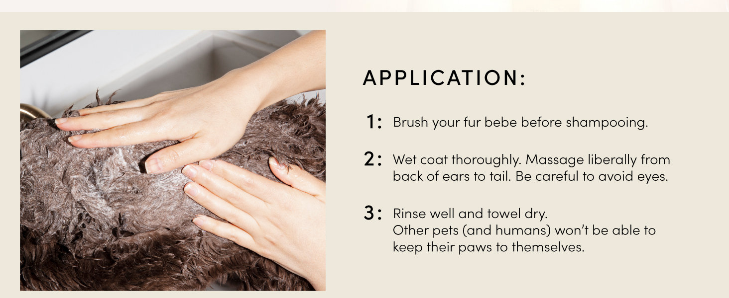 Unlike other grooming products, our shampoo cleanses without stripping while providing hydration