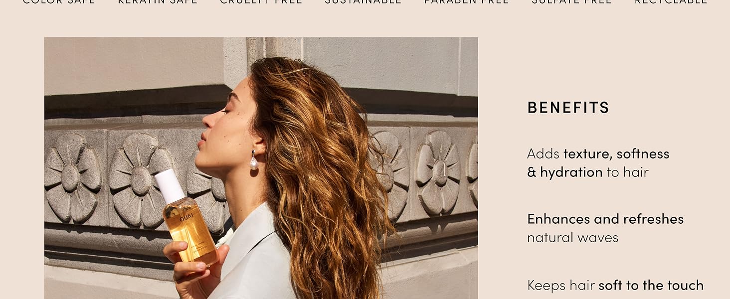 This spray delivers perfect beach waves in a bottle