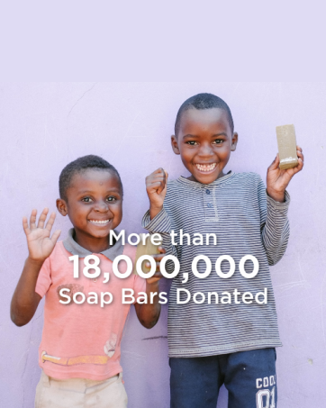 we give back
