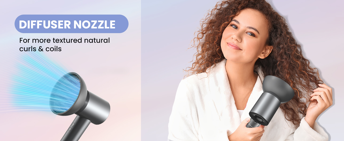 hair dryer with diffuser