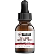 Advanced Under Eye Serum with Stem Cells - Reduce Wrinkles, Moisturize & Nourish - Pomegranate, B...