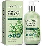 Svvimer Rosemary Hair Growth Shampoo: Thickening and Regrowth Formula for Men & Women - Rosemary ...