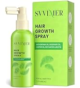 Svvimer Hair Growth Serum Spray - with Rosemary Batana Oil Biotin for Hair Loss and Thinning - Th...