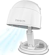 TASALON Ionic Hooded Dryer - 1875W Bonnet Hair Dryer, 3 Heating Settings, Sit Under Hair Dryer fo...