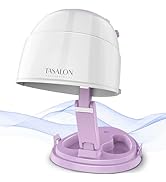 TASALON 1875W Ionic Hooded Hair Dryer Bonnet with 3 Heating Settings, Professional Sit Under Hair...