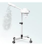 TASALON Professional Facial Steamer on Wheels, Hot Ozone Face Steamer for Facial, Esthetician Ste...