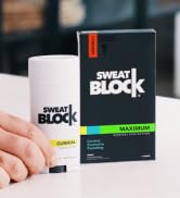 SweatBlock Antiperspirant Deodorant MAXIMUM CLINICAL STRENGTH System for Men & Women - Hyperhidro...