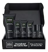 Tiege Hanley Mens Skin Care Set, Anti-Aging Skin Care Routine for Men (System Level 3) - Men's Sk...