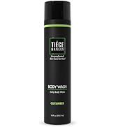 Tiege Hanley Mens Body Wash, Cucumber Scented - Hydrating & Cleansing Daily Body Wash for Men Gen...