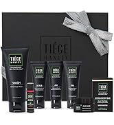 Tiege Hanley Mens Skin Care Gift Box Set, Silver - Men's Skincare Set Includes Face Wash, AM & PM...
