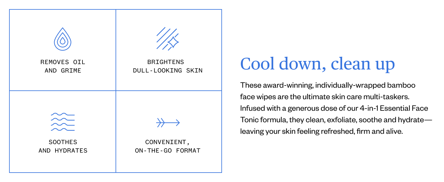 Cool down, clean up