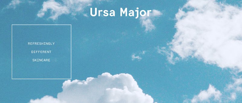 ursa major skin care natural organic