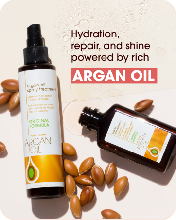 argan oil spray hair treatment hydration