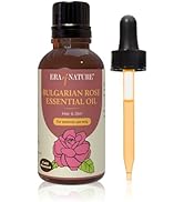 Era of Nature Bulgarian Rose Essential Oil - 100% Pure Rose Oil for Skincare, Hair, Diffusers & D...