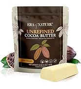 Era of Nature Cocoa Butter Raw Pure Unrefined. Incredible Natural Cacao Scent! Use for DIY Body B...