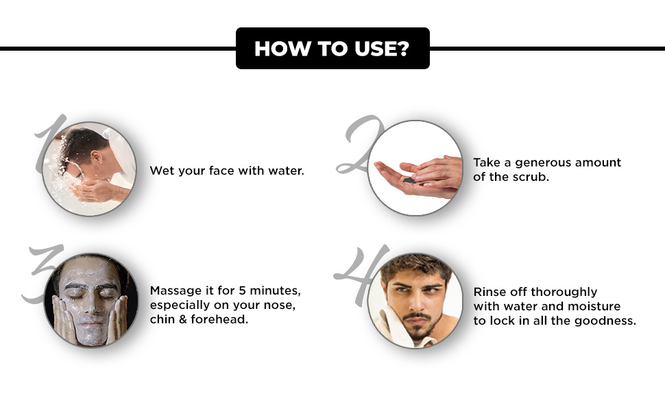 face scrub wash charcoal smooth removes dust dirt pollution